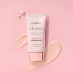 D'Alba Waterfall Tone-Up Sun Cream (Pink) - Image 4