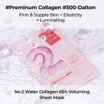 Numbuzin No.2 Water Collagen 65% Voluming Sheet Mask - Image 5
