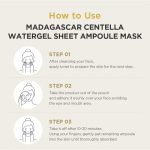 SKIN1004 Madagascar Centella Watergel Sheet Ampoule Mask - Image 7