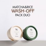 Dr. Ceuracle Matcha & Rice Wash-Off Pack Duo - Image 4