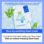 Numbuzin No.4 Icy Soothing Sheet Mask 5-Pack - Image 5