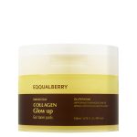 EQQUALBERRY Collagen Glow Up Gel Toner Pads