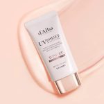 D'Alba Waterfall Tone-Up Sun Cream (Pink) - Image 2