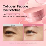 Biodance Collagen Peptide Eye Patches Pink benefits