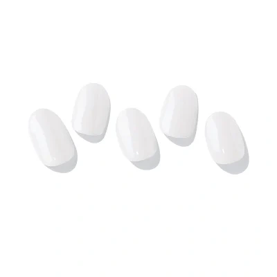 ohora Gel Nail Sticker N Clean White Nail stickers – shade NB-048 1 pc