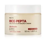 Nacific Rice + Pepta Collagen Glow Bouncy Cream Brightening face cream with moisturising effect – 50 ml