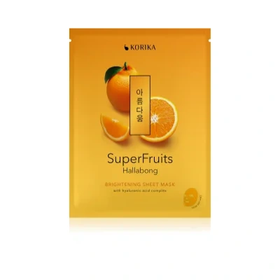 KORIKA SuperFruits Hallabong - Brightening Sheet Mask – 25 g