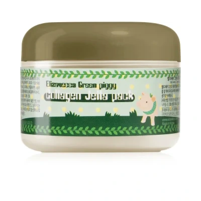 Elizavecca Green Piggy Collagen Jella Pack Firming collagen mask for intensive restoration and skin stretching – 100 ml