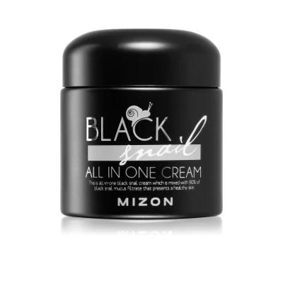 Mizon Black Snail All in One Face cream with snail secretion filtrate 90%