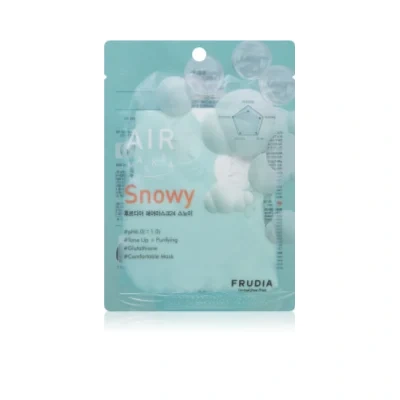 Frudia AIR Snowy Sheet mask to even out skin tone – 25 ml