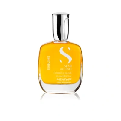 Alfaparf Milano Semi di Lino Sublime Cristalli Moisturising oil for shiny and soft hair