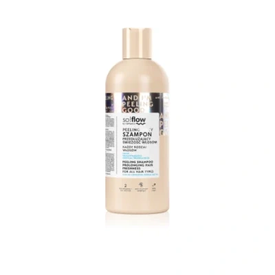so!flow Peeling Shampoo Prolonging Hair Freshness Exfoliating shampoo for oily scalp – 400 ml
