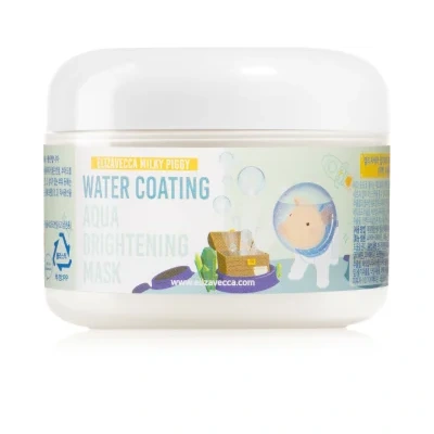 Elizavecca Milky Piggy Water Coating Aqua Brightening Mask Collagen mask for radiance and hydration – 100 g
