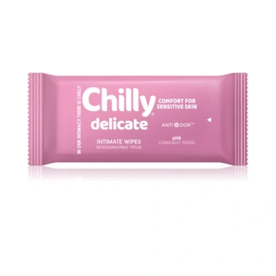 Chilly Delicate Intimate Wipes Intimate cleansing wipes – 12 pc