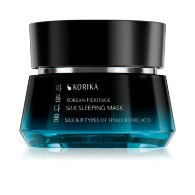 KORIKA Korean Heritage Silk & 8 Types of Hyaluronic Acid Silk Sleeping Mask Moisturising nourishing mask night – 50 ml