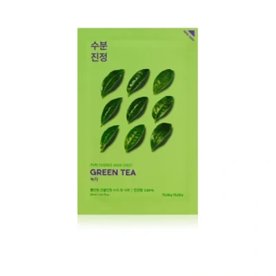 Holika Holika Pure Essence Green Tea Nourishing sheet mask for sensitive and reddened skin – 23 ml