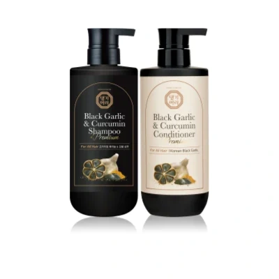 DAENG GI MEO RI Black Garlic & Curcumin Hair Care Set