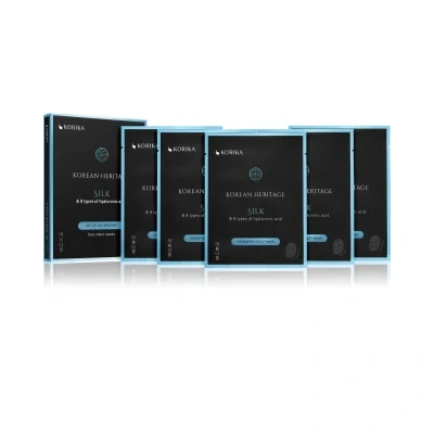 KORIKA Korean Heritage Set of 5 Hydrating Face Sheet Masks Face mask set at a reduced price with moisturising effect