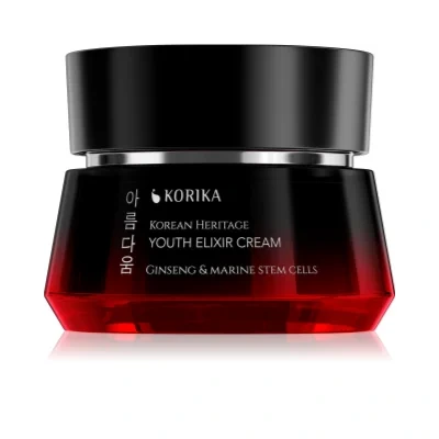 KORIKA Korean Heritage Ginseng & Marine Stem Cells Youth Elixir Cream Nourishing antioxidant cream for skin rejuvenation – 50 ml