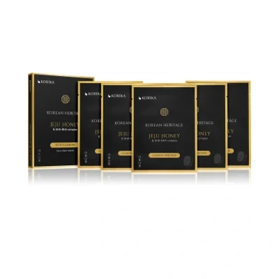 KORIKA Korean Heritage Set of 5 Cleansing Face Sheet Masks Face mask set at a reduced price for perfect skin cleansing