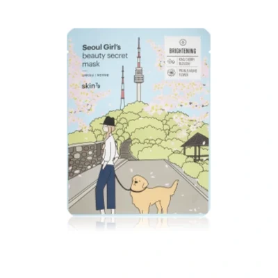 Skin79 Seoul Girl's Beauty Secret Brightening and moisturising sheet mask – 20 g