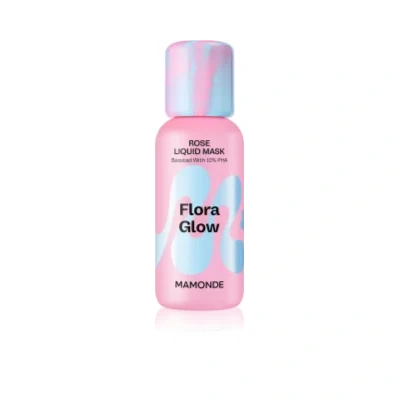 MAMONDE Flora Glow Rose Liquid Mask Hydrating face mask with an exfoliating effect – 80 ml