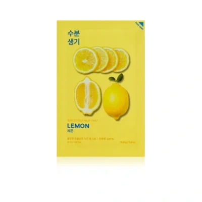 Holika Holika Pure Essence Lemon Softening and refreshing sheet mask with vitamin C – 20 ml
