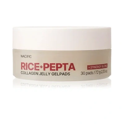 Nacific Rice + Pepta Collagen Jelly Gel Pads Toner pads with firming effect – 30 pc