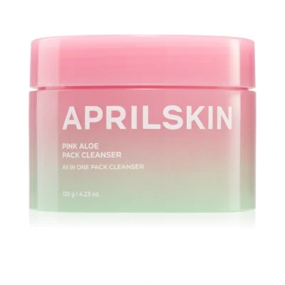 APRILSKIN Pink Aloe Pack Cleanser Makeup removing cleansing balm with moisturising effect – 120 g