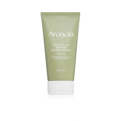 Arencia Green Tea + LHA Deep Pore Rice Cake Cleanser Deep cleansing gel with regenerative effect – 150 g
