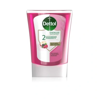 Dettol Energise Liquid Hand Wash Wild Berries & Crisp Apple Refill for touch-free soap dispenser – 250 ml