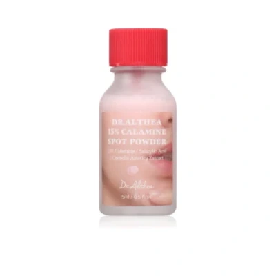 Dr. Althea 15% Calamine Spot Powder Topical acne treatment with soothing effect – 15 ml