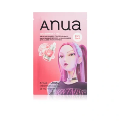 Anua K-Pop Demon Hunters Niacinamide TXA Serum Mask Brightening sheet mask with moisturising effect – 28 ml Anua K-Pop Demon Hunters Niacinamide TXA Serum Mask Brightening sheet mask with moisturising effect – 28 ml