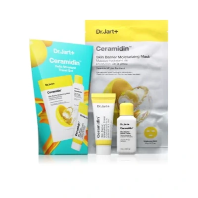 Dr. Jart+ Ceramidin™ Hello Moisture Travel Set Travel set to restore the skin barrier