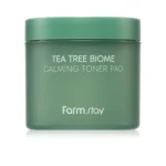 Farmstay Tea Tree Biome Toner pads with soothing effect – 140 ml