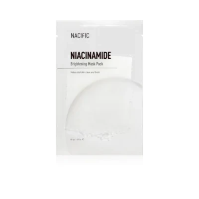 Nacific Niacinamide Brightening Mask Pack Brightening sheet mask with anti-ageing effect – 1 pc