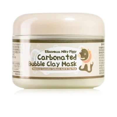 Elizavecca Milky Piggy Carbonated Bubble Clay Mask Deep-cleansing face mask for problem skin, acne – 100 g