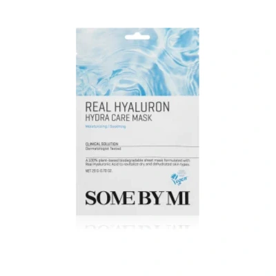 Some By Mi Clinical Solution Hyaluron Hydra Care Mask Moisturising face sheet mask with soothing effect – 20 g