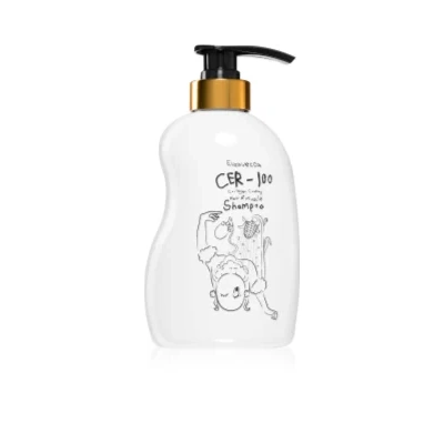 Elizavecca Cer-100 Collagen Coating Hair Muscle Shampoo Deep cleanse clarifying shampoo with collagen – 500 ml