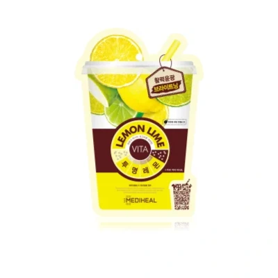 MEDIHEAL Vita Mask Lemon Lime Brightening sheet mask – 20 ml