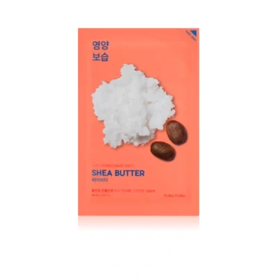 Holika Holika Pure Essence Shea Butter Extra hydrating and nourishing sheet mask – 23 ml