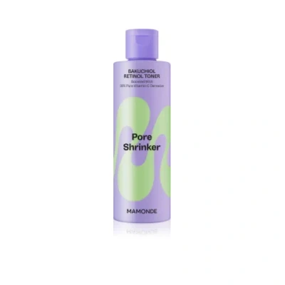 MAMONDE Pore Shrinker Bakuchiol Retinol Toner Soothing facial toner to minimise pores – 200 ml