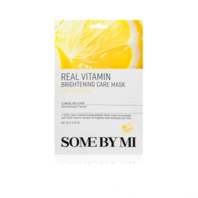 Some By Mi Clinical Solution Vitamin Brightening Care Mask Brightening sheet mask with antioxidant effect – 20 g Some By Mi Clinical Solution Vitamin Brightening Care Mask Brightening sheet mask with antioxidant effect – 20 g