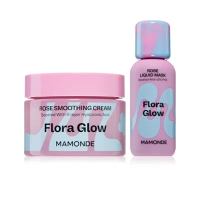 MAMONDE Flora Glow Rose Set for beautiful skin