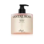 KUNDAL Objet Moist Gleam Body Wash Perfumed shower gel for intensive hydration – with aroma Santal Rose 450 ml