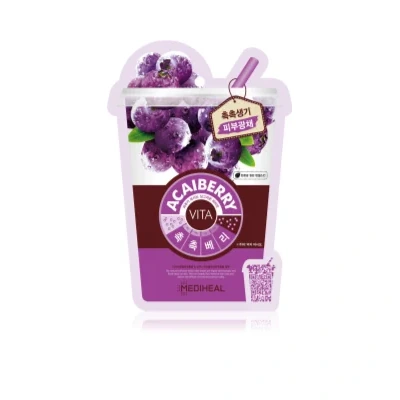MEDIHEAL Vita Mask Acaiberry Sheet mask with firming effect – 20 ml