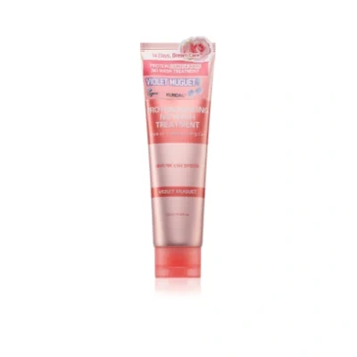 KUNDAL Protein Bonding Care No Wash Treatment Leave-in treatment for damaged hair – with aroma Violet Muguet 130 ml