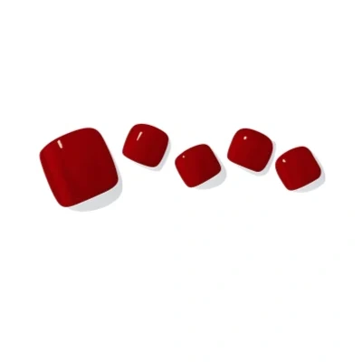 ohora Gel Nail Sticker P Basic Pedicure Nail stickers for legs – shade PBS-004 30 pc