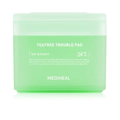 MEDIHEAL Teatree Trouble Pad Toner pads with soothing effect – 100 pc