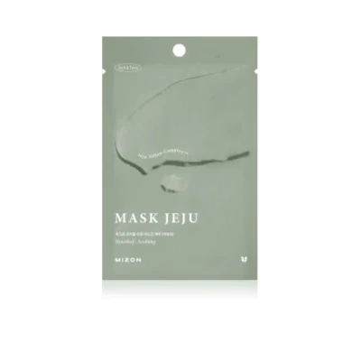 Mizon Joyful Time Jeju Heartleaf Soothing sheet mask for dry and irritated skin – 23 g